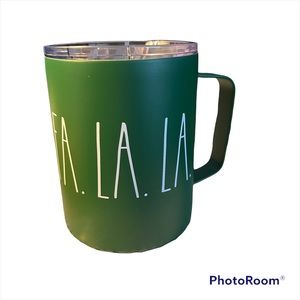 NWT Rae Dunn FA LA LA Stainless Steel Insulated Christmas Mug